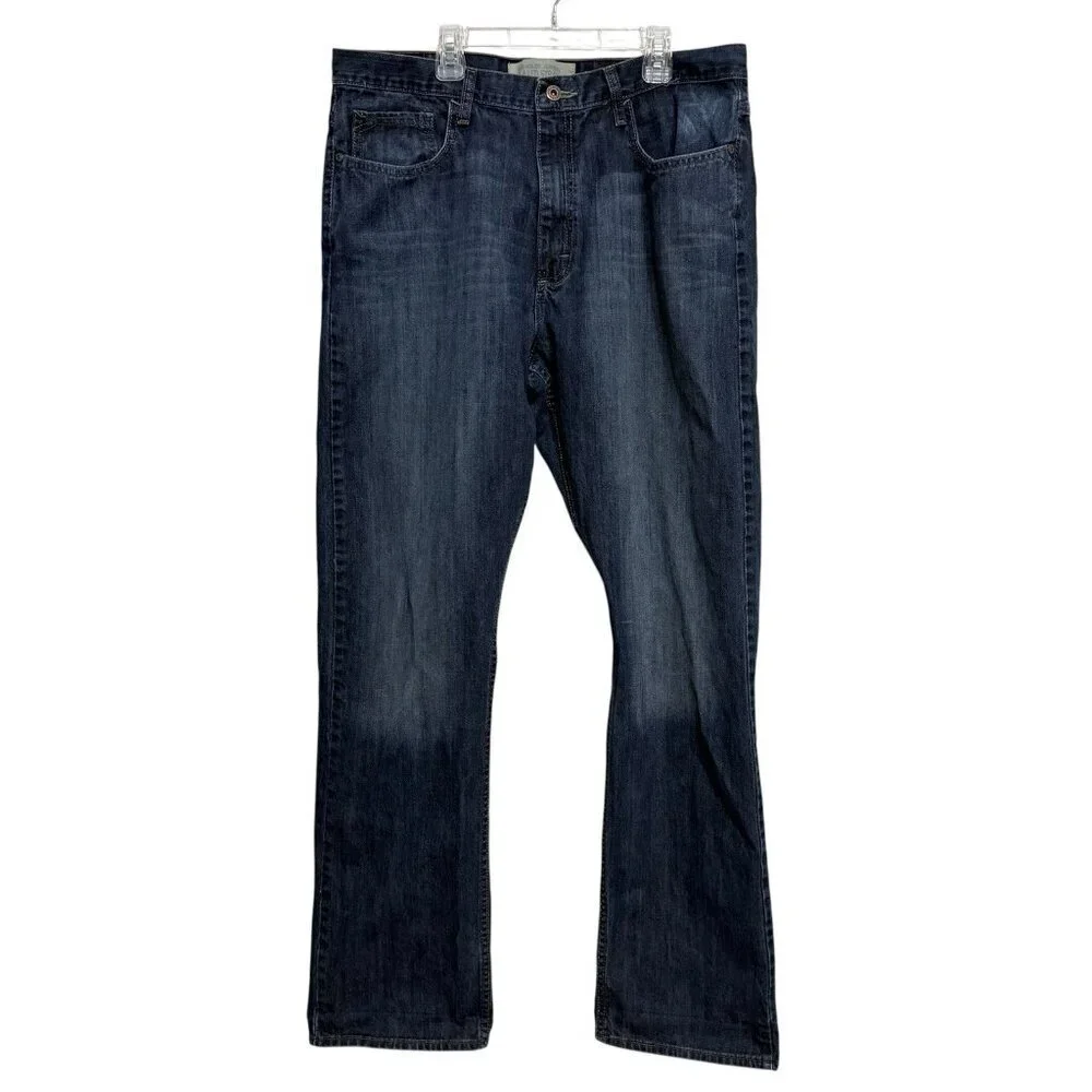 Wrangler Relaxed Straight Jeans Men's Size 36x34
